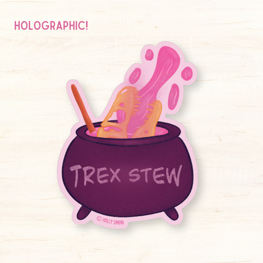 Trex Stew Vinyl Sticker